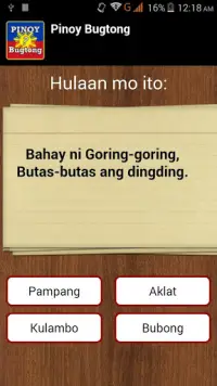 Pinoy Bugtong (Riddles) Screen Shot 1