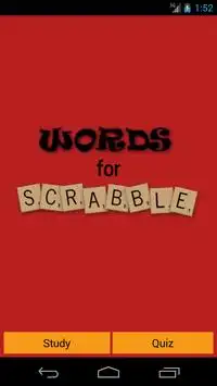 Words for Scrabble Screen Shot 0