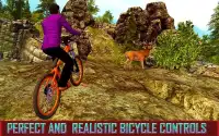 BMX Downhill Cycle Racing Screen Shot 1
