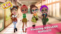 College Girls Fashion - Doll Makeover Games Screen Shot 3