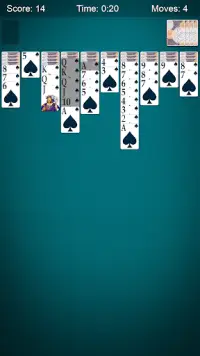 laba-laba solitaire Screen Shot 0