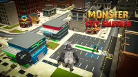 City Monsters Destruction Game Screen Shot 7