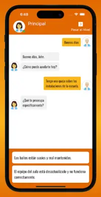 Juego de chat 2 Screen Shot 1