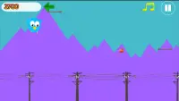 Duff Bird Dash Superhero Bird Game Screen Shot 4