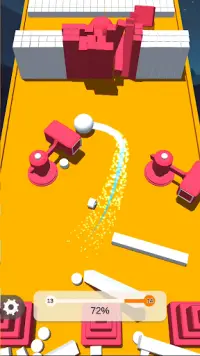 Color Ball Push 3D & Bump Game Screen Shot 1