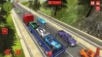 Offroad-Autotransporter-Anhänger-LKW-Spiele 2018 Screen Shot 8