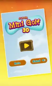 Mini Golf 3D Flick Screen Shot 11