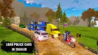 MultiLevel Police Car Cargo⁠⁠⁠⁠ Games Screen Shot 1