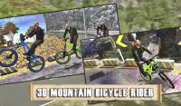 3D Mountain Bicycle Rider Screen Shot 0