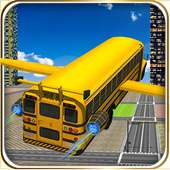 Flying School Bus Racing