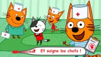 La Famille Chat Jeu de Docteur・Kids games & Cats! Screen Shot 5