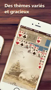 Solitaire - Jeux de Carte Screen Shot 1