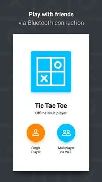 TicTacToe Offline Multiplayer Screen Shot 0