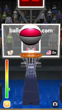 Kontes Menembak Bola Basket 3D - Basketball Screen Shot 10