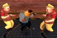 Superhero wrestling 3D – kung fu fighter Screen Shot 2