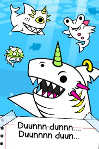 Shark Evolution: Idle Game Screen Shot 0
