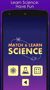 Match and Learn : Science Memory Match Cards Game Screen Shot 0