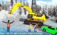 Snow Driving Rescue Plow Excavator Crane Operator Screen Shot 12