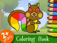 Forest - Kids Coloring Puzzles Screen Shot 0