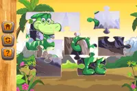 Little Dinosaur Puzzle Games Jigsaw Screen Shot 1