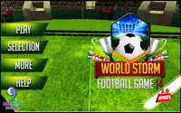 World Storm Football Game V2 Screen Shot 1