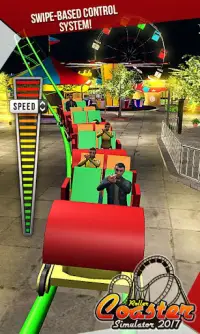 Roller Coaster Simulation 2017 Screen Shot 1