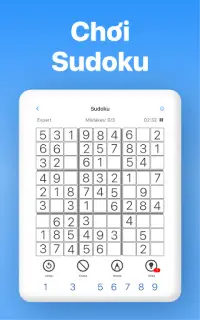 Sudoku - Câu đố trí não Screen Shot 4