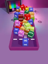 Chain Cube 2048: 3D Merge Game Screen Shot 10