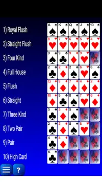 Poker Hands Screen Shot 8