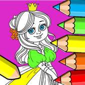 Princesa Colorear
