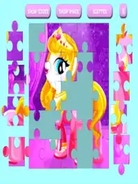 Puzzles Princess Pony Jigsaw Screen Shot 1