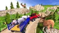 Animal Safari 6X6 Transport Truck Driving Screen Shot 4