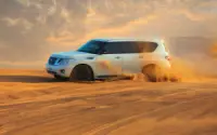 Crazy Drifting desert Jeep 3D Screen Shot 0