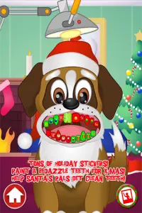 Christmas Pets Dentist Doctor Office - Animal Game Screen Shot 1