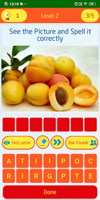 picture spelling games for kids Screen Shot 7
