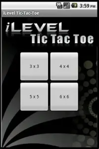 iLevel Tic Tac Toe Screen Shot 0