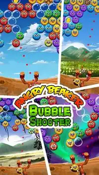 Angry Beaker Bubble Shooter Screen Shot 3