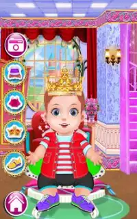 गर्भवती राजकुमारी बच्चे खेल Screen Shot 6