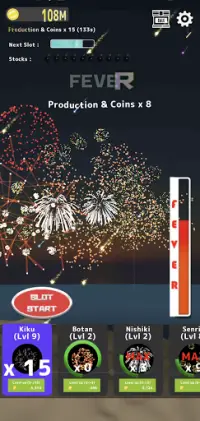 Crazy Fireworks - Fun casino game to play at home! Screen Shot 2