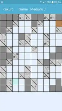 Kakuro Puzzle like Sudoku Free Screen Shot 5