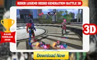 Rider Legend Ex Aid Vs Build Generation Battle 3D Screen Shot 1
