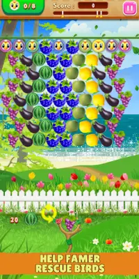 Fruit Bubble Farm Screen Shot 6