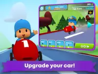 Pocoyo Racing: Kids Car Race Screen Shot 5