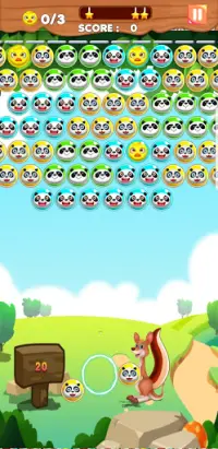 Panda Bubble shooter Screen Shot 0