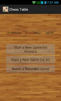 Chess Table Screen Shot 0