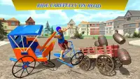Cycle Rickshaw Driving Simulator 2018: Tuk Tuk Sim Screen Shot 7
