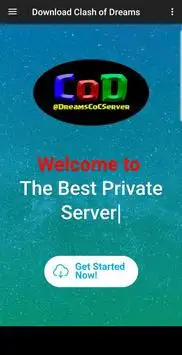 Clash of Dreams Private Server Client Download App Screen Shot 2