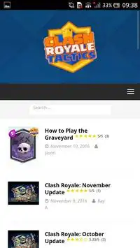 Guide for royale clash Screen Shot 1