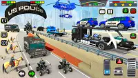 Polis araba taşıma oyunları 3D Screen Shot 4