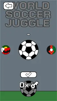 World Soccer Juggle Screen Shot 1